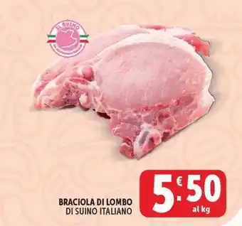 Deco Maxistore Braciola di lombo di suino italiano offerta