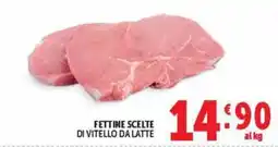 Deco Maxistore Fettine scelte di vitello da latte offerta