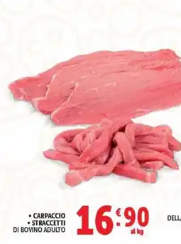 Deco Maxistore Carpaccio straccetti di bovino adulto offerta