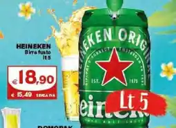 Boningros Cash and Carry Heineken Birra fusto offerta
