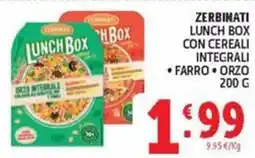 Deco Maxistore Zerbinati Lunch Box con cereali integrali offerta