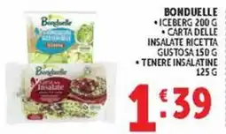 Deco Maxistore BONDUELLE insalate offerta