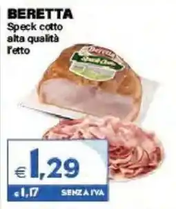 Boningros Cash and Carry Beretta Speck cotto alta qualità offerta