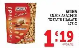 Deco Maxistore Fatina Snack Arachidi Tostate e Salate offerta