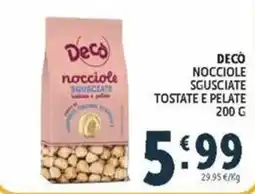 Deco Maxistore Decò nocciole sgusciate offerta