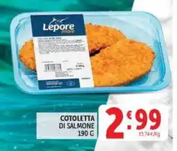 Deco Maxistore Cotoletta di salmone Lepore mare offerta