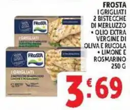 Deco Maxistore Frosta i grigliati 2 bistecche di merluzzo offerta