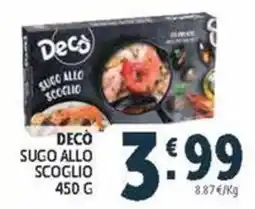 Deco Maxistore Decò sugo allo scoglio offerta