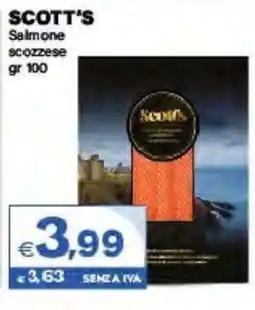 Boningros Cash and Carry Scott's Salmone scozzese offerta