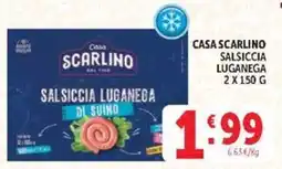 Deco Maxistore Casa Scarlino Salsiccia Luganega di Suino offerta