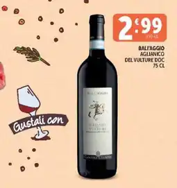 Deco Maxistore Bali'aggio Aglianico del Vulture DOC offerta