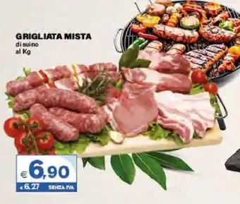 Boningros Cash and Carry Grigliata mista di suino offerta