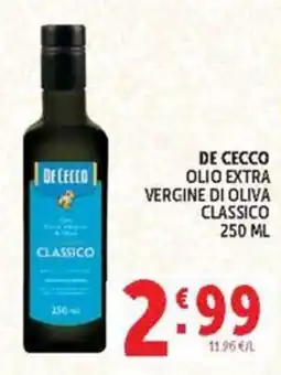 Deco Maxistore De Cecco olio extra vergine di oliva classico offerta