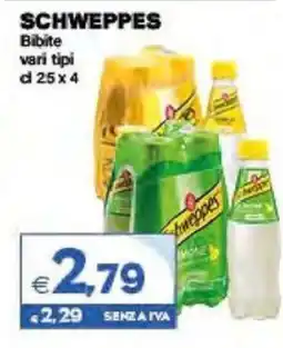 Boningros Cash and Carry Schweppes Bibite offerta