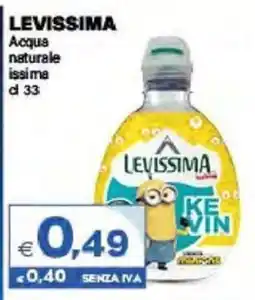 Boningros Cash and Carry Acqua naturale levissima offerta