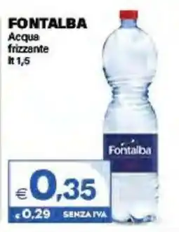 Boningros Cash and Carry Acqua frizzante Fontalba offerta
