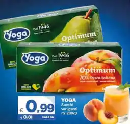 Boningros Cash and Carry Yoga Succhi offerta