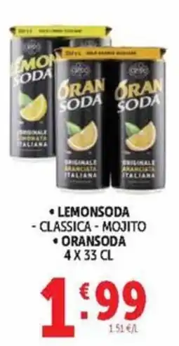Deco Maxistore Lemonsoda - Classica - Mojito Oransoda offerta