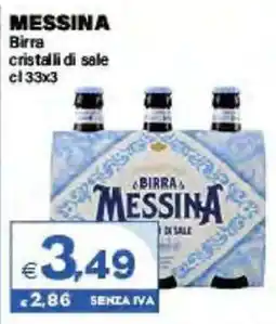 Boningros Cash and Carry Birra Messina cristalli di sale offerta