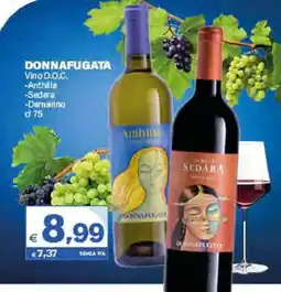 Boningros Cash and Carry DonnaFugata Vino D.O.C. Anthilia Sedara Damarino offerta