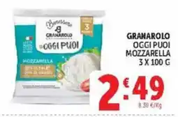Deco Maxistore Granarolo mozzarella offerta