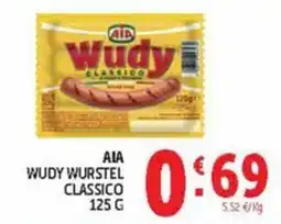 Deco Maxistore AIA Wudy Wurstel Classico offerta