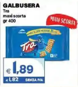Boningros Cash and Carry Tra Galbusera maxi offerta