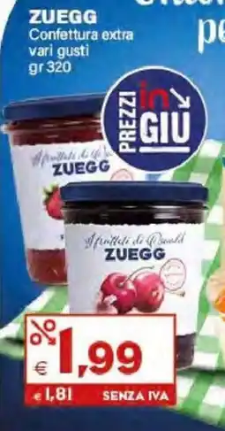 Boningros Cash and Carry Confettura extra ZUEGG offerta