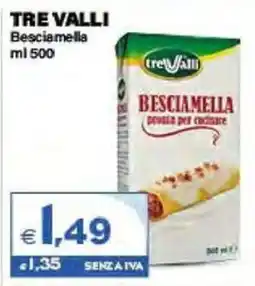 Boningros Cash and Carry Besciamella Tre Valli offerta