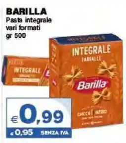 Boningros Cash and Carry Pasta integrale Barilla offerta