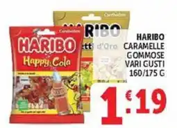 Deco Maxistore Haribo caramelle gommose vari gusti offerta