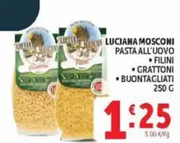 Deco Maxistore Luciana Mosconi pasta all'uovo offerta