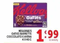 Deco Maxistore Kellogg's Oaties Barrette Cioccolato e Avena offerta