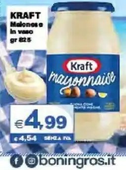 Boningros Cash and Carry Kraft mayonnaise offerta