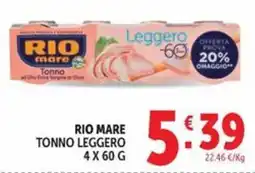 Deco Maxistore Rio mare tonno leggero offerta