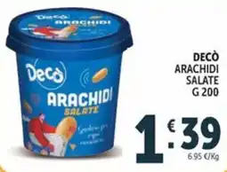 Deco Maxistore Decò arachidi salate offerta