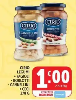 Deco Maxistore Cirio legumi offerta