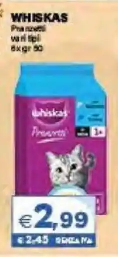 Boningros Cash and Carry Whiskas Prezzotti offerta