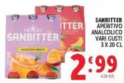 Deco Maxistore Sanbitter aperitivo analcolico offerta