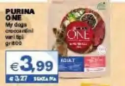 Boningros Cash and Carry Purina One My dogs crocchettini offerta