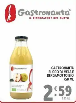 Deco Maxistore Gastronauta succo di mela e bergamotto bio offerta