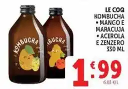 Deco Maxistore Le Coq Kombucha offerta