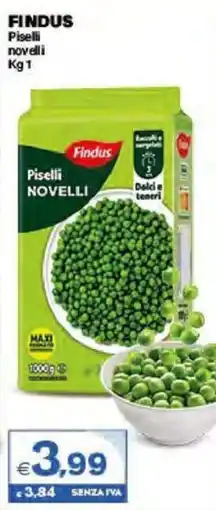 Boningros Cash and Carry Findus Piselli Novelli offerta