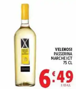 Deco Maxistore Velenosi Passerina Marche IGT offerta