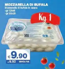 Boningros Cash and Carry Mozzarella di bufala mozzarella di bufala in vasca offerta