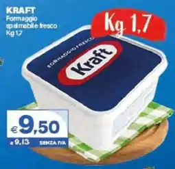 Boningros Cash and Carry Formaggio spalmabile fresco Kraft offerta