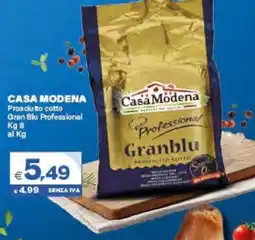 Boningros Cash and Carry Casa Modena Prosciutto cotto Gran Blu Professional offerta