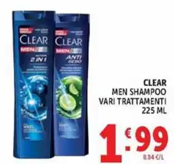 Deco Maxistore Clear Men Shampoo offerta