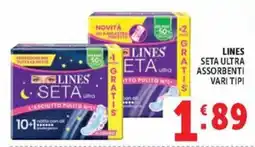 Deco Maxistore Lines Seta ultra assorbenti offerta