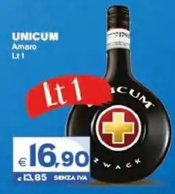 Boningros Cash and Carry Unicum amaro offerta